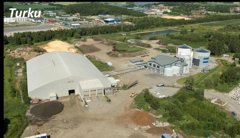 Tuotantolaitokset Vehmaa Vehmaan biokaasulaitos Käyttöönotto vuonna 2005 Sianlietteet, entsyymi- ja elintarviketeollisuuden sivuvirrat Ympäristölupa 120 000 t/v Teho 4 MW Biokaasu sähköksi ja
