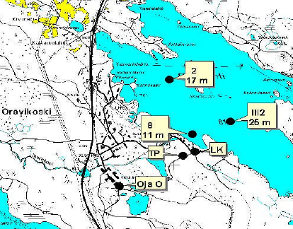 - 73 - Savo-Karjalan Ympäristötutkimus Oy on vuonna 2004 luokitellut Oravilahden päällysveden kokonaisfosforin ja a-klorofyllin perusteella lievästi rehevöityneeksi ja käyttökelpoisuudeltaan hyväksi.