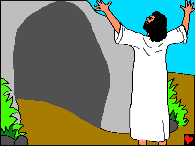 Lasarus! Jeesus huusi. Tule ulos!