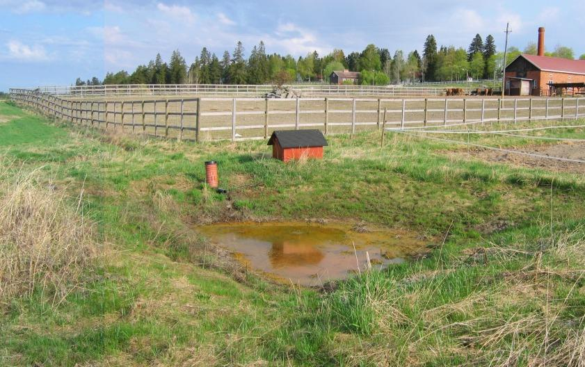 Annostelukaivo ja laskeutusallas Tulovesi- ja