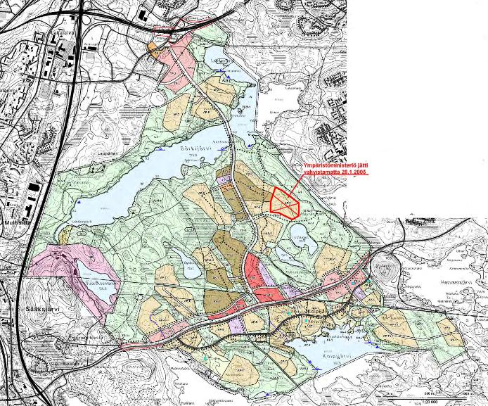 Vuoreksen osayleiskaava alue Tampereen ja Lempäälän yhteisen Vuoreksen osayleiskaavan valmistelu aloitettiin jo 90 luvulla.