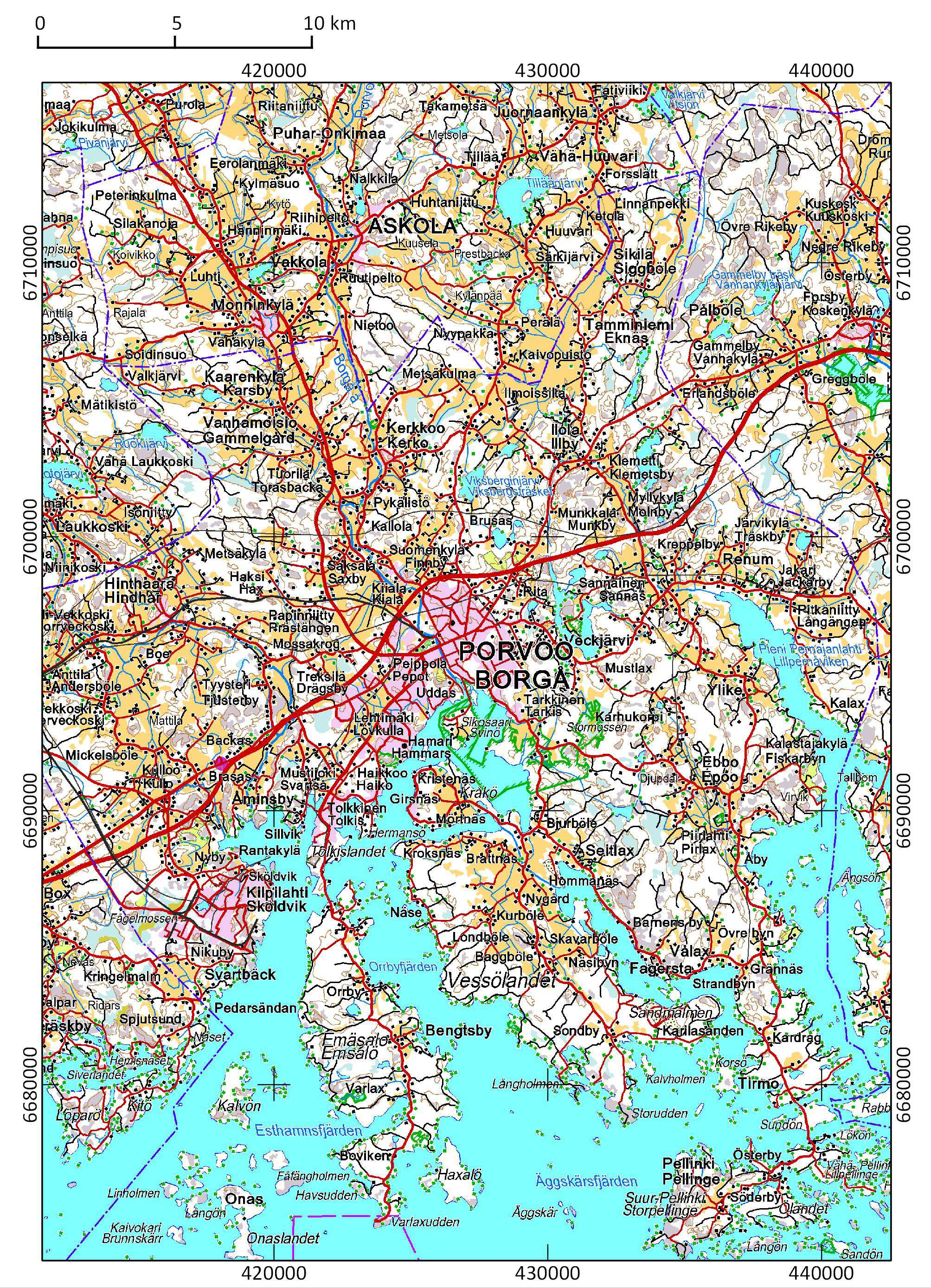 PORVOO Vanha Porvoo (Jokikatu 20) 4 N: 6696160 E:
