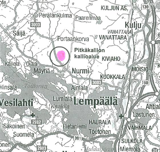 Luontoselvitys Lempäälän Pitkäkalliolla Luontoselvitys Tarve luontoselvitykselle on syntynyt alustavasta suunnitelmasta ottaa maa-ainesta selvitysalueelta.