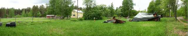 DG1998:26 koekuoppa 15, pohjoiseen antava profiili, kaivettu 120 cm, kuvattu pohjoisesta kuva P.