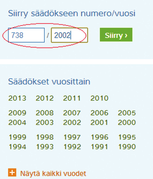 Säädökset ja standardit 2000-luvun uudet säädökset Useat keskeiset työturvallisuutta koskevat säädökset ovat uusiutuneet 2000-luvulla.