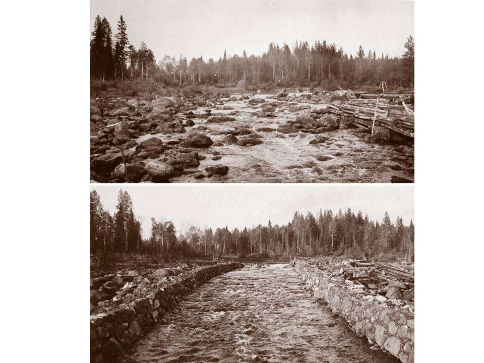 Puuta uitettiin kaikkialla, uskomattoman pienissäkin puroissa ja ojissa. Se oli mahdollista ainoastaan keväisin tulvaveden aikaan. Enimmillään Suomessa oli lähes 50 000 kilometriä uittoväyliä.