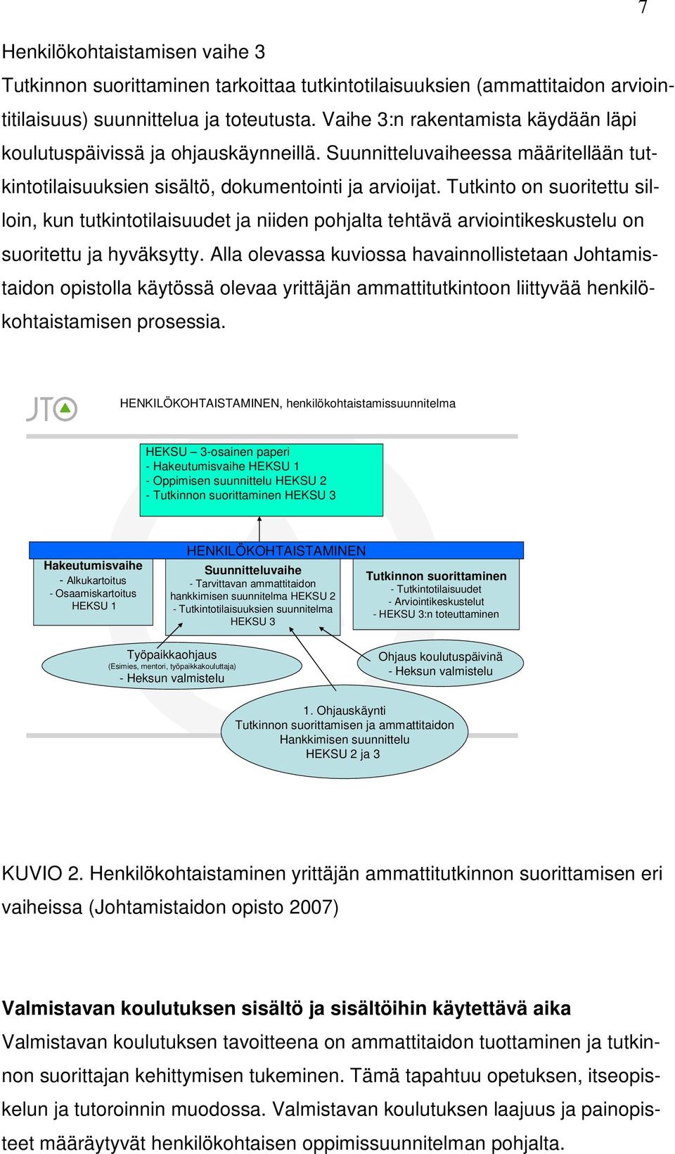 Tutkinto on suoritettu silloin, kun tutkintotilaisuudet ja niiden pohjalta tehtävä arviointikeskustelu on suoritettu ja hyväksytty.