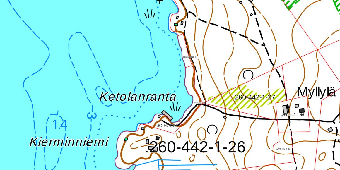 6 (21) 3.3 Kitsoppi Tila: 260-421-10-31 Osoite: Salmenrannantie 9 A Arvoluokka: Seudullisesti arvokas, 1/3 Entinen Pelkolan tila, jonka nykyinen päärakennus edustaa 1800-luvun alun rakennuskantaa.