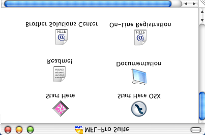 Vaihe 2 Pakkauksen mukana toimitettu CD-ROM-levy MFL-Pro Suite CD-ROM-levyn sisältö on seuraava: Asenna MFL-Pro Suite Voit asentaa MFL-Pro Suite -ohjelman ja muita monitoimiohjaimia.