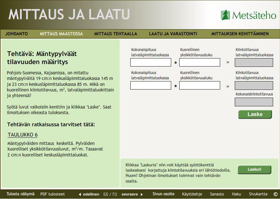 42 taus. Myös apteeraus toivottiin mainittavan oppaassa ja siihen haluttiin lisätä linkkejä.