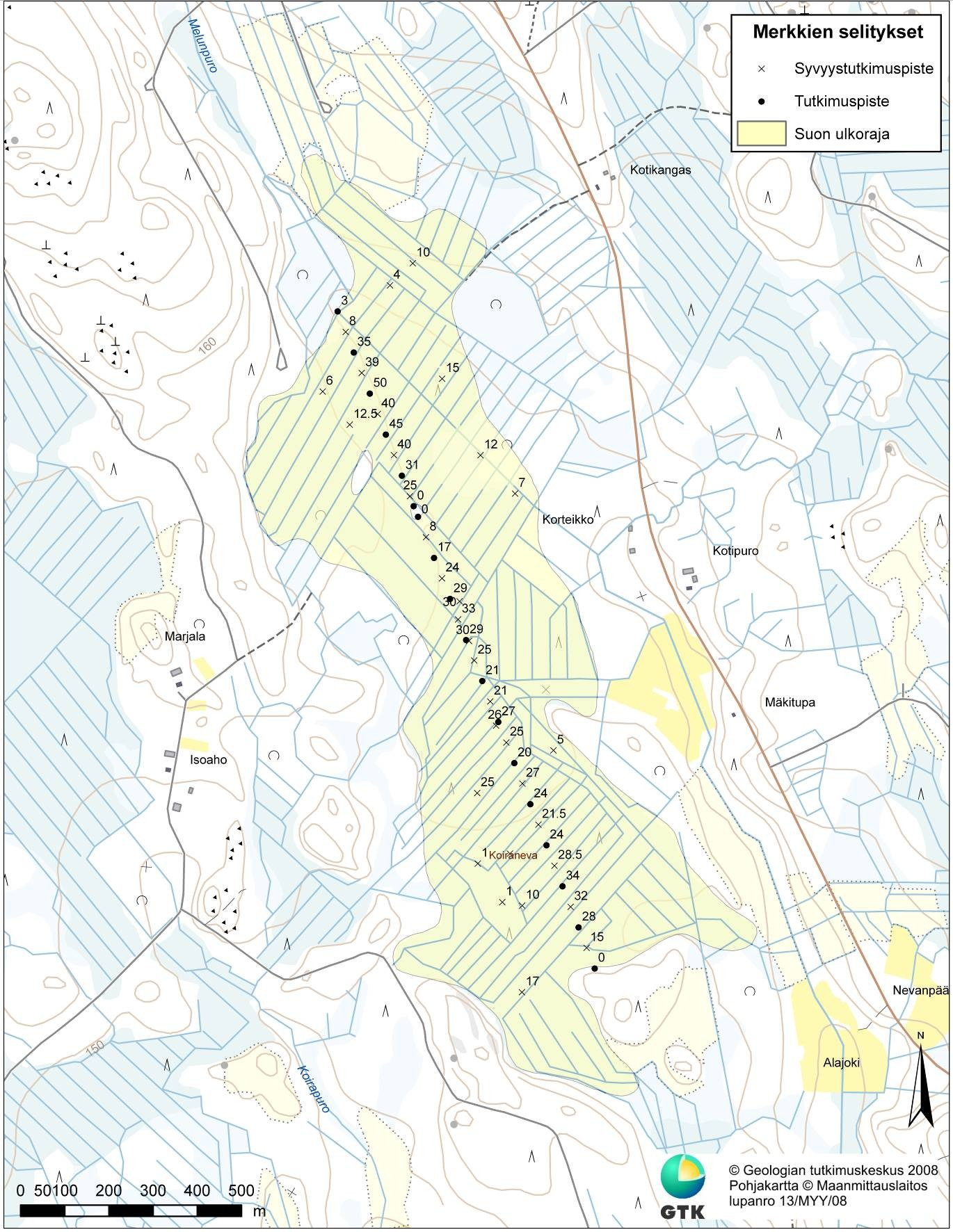 Keski-Suomen harvapistekartoitus 5 Kuva 2.