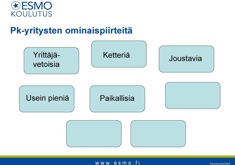 Yrittäjävetoisia