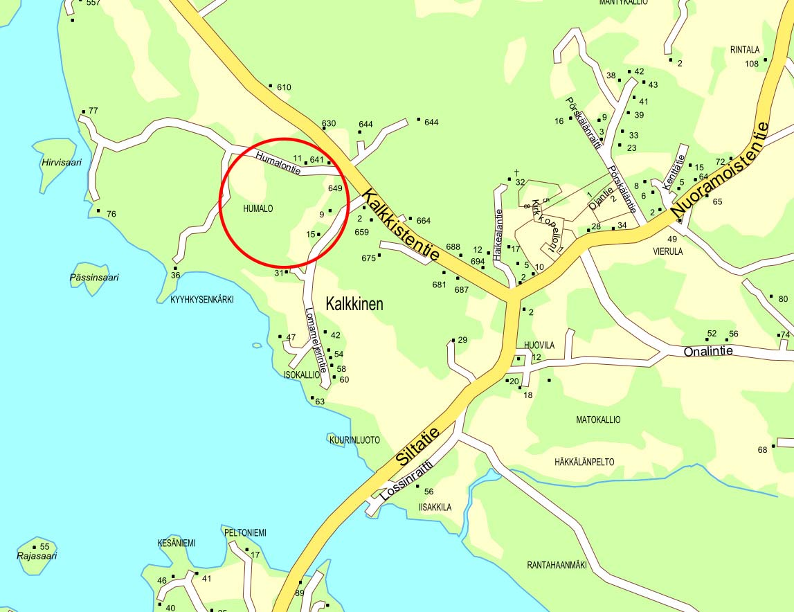 2 1 PERUS JA TUNNISTETIEDOT 1.1 Tunnistetiedot Asemakaavan muutos koskee Kalkkisten kylän 406 tilaa Humalonpohja 2:227, sekä tiloja 2:143, 3:407, 3:436, 3:325, 3:208, 3:206, 3:47 ja 3:176.