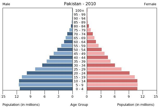 Väestöpyramideja