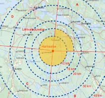 Vakituisen asunnon ja loma asunnon sijaintivyöhyke kaivosalueeseen nähden, N=135 A Koillinen 32 44 B Kaakko C Lounas D Luode 8 7 16 13 13 Loma asunto, N=99 Vakituinen asunto, N=112 38 Ei asuntoa