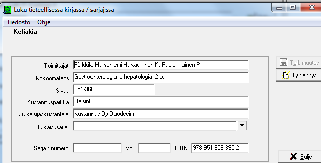 15/21 Luku oppikirjassa (LOPK): Luku oppilaitos- ja opetuskäyttöön