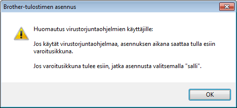 Lngttomn verkon käyttäjille 2 Asennus käyttämällä CD-ROM-sennuslevyä j USB-kpeli (Windows j Mcintosh) c Vlitse Lngton verkkoyhteys j npsut sen jälkeen Seurv.