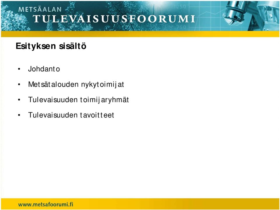 Tulevaisuuden