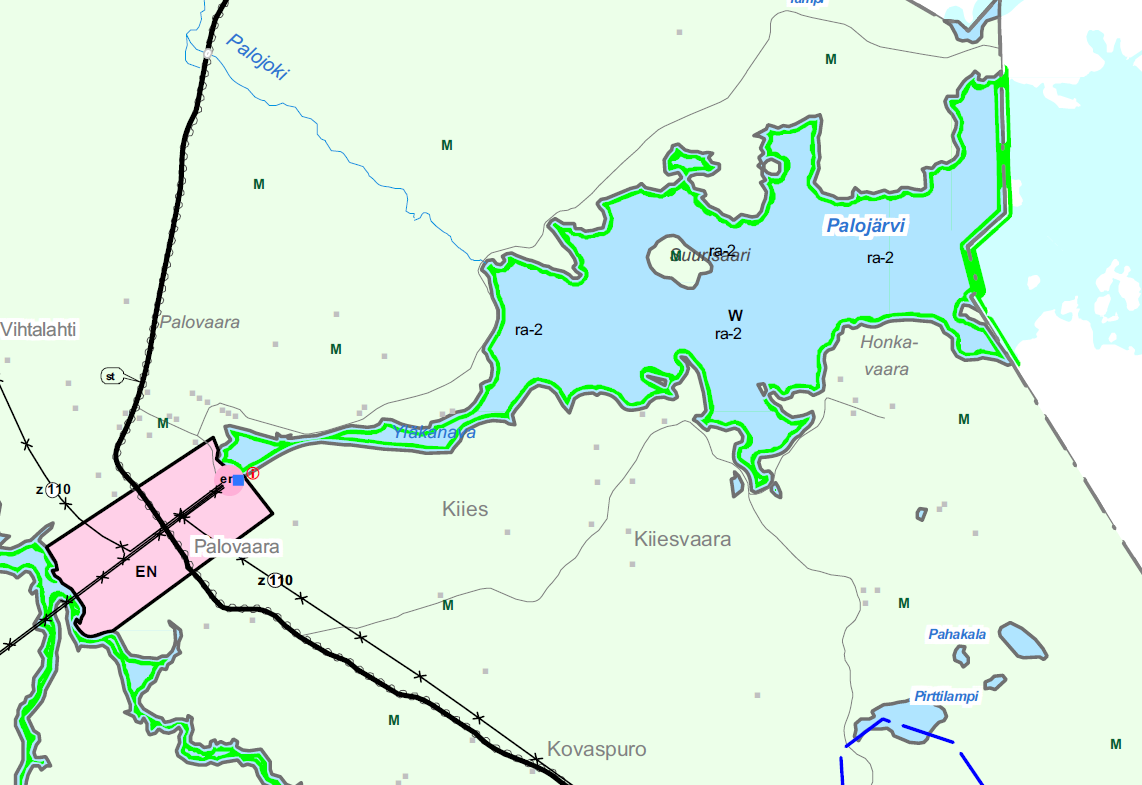 5 (8) Yleiskaava Suunnittelualueella on voimassa Joensuun seudun yleiskaava 2020. Joensuun seudun seutuvaltuusto hyväksyi 2.12.