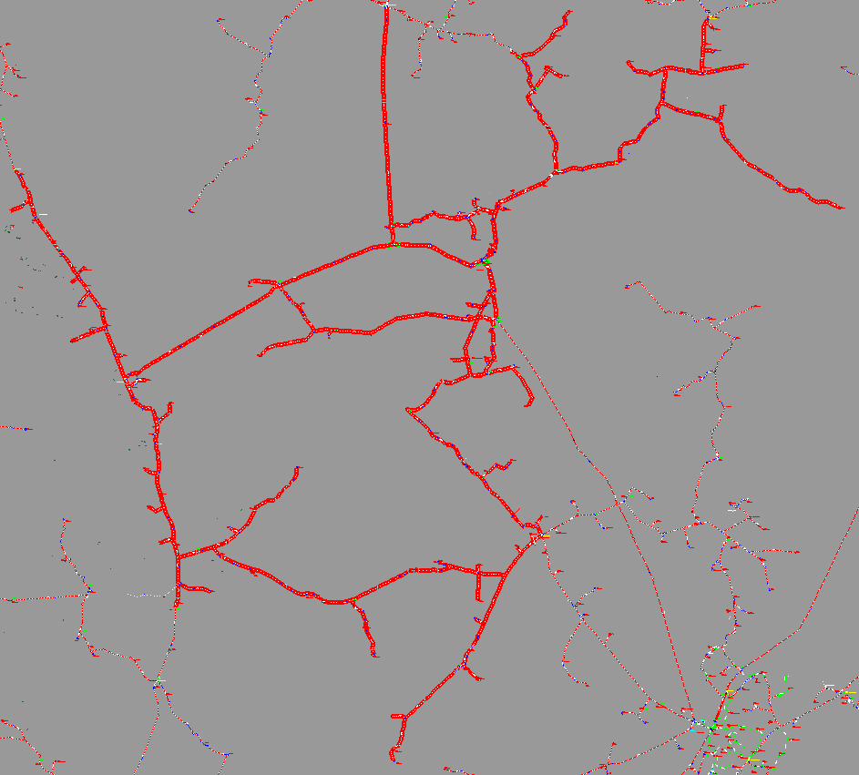 37 Kalannin sähköasemalla on 9 keskijännite johtolähtöä. Päämuuntajan koko on 15 MVA. Verkon pituus on noin 149 km. Verkosta on maakaapeloitu noin 7 %.