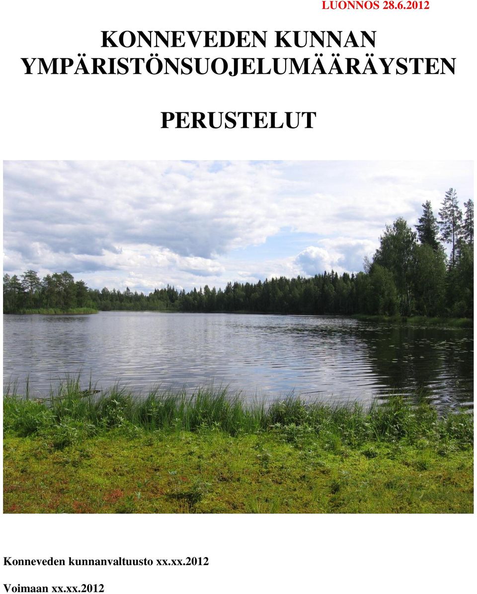 YMPÄRISTÖNSUOJELUMÄÄRÄYSTEN