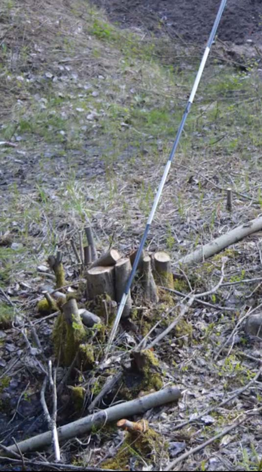 Harjoitus 1 Kysymys: Olet saapunut vikapaikkaan kalliokulmapylväälle. Pylväs on muuten kunnossa mutta haruksen päätettä et pääse tarkastamaan, koska se on maan alla.