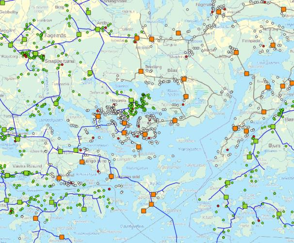 9.1.2 Mallinnus Simuloinnissa mallinnettiin vain hyökkäyksen aktiivivaihe, sillä tiedustelu ja työasemaverkon saastuminen ei vaikuta järjestelmien palvelutuotantoon: Mallinnetussa osuudessa hyökkäys