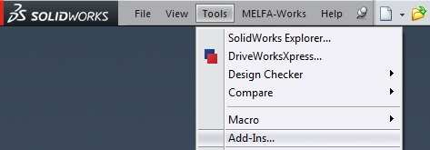 4 MELFA-WORKS MELFA-Works on 3D-robottien simulointiohjelma ja se toimii lisäosana Solid- Works-3D-CAD-ohjelman kanssa.