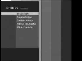 - Palaa päävalikkoon <MENU>- tai <BACK>-näppäimellä.