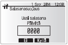 7. Kaukosäätimen käyttö <Energinäytön sasetukset> Tässä valikossa voidaan asettaa kaikki muuttujat, joita tarvitaan sähkönkulutuksen ja tuotetun lämpömäärän arvojen mittaamiseksi ja näyttämiseksi