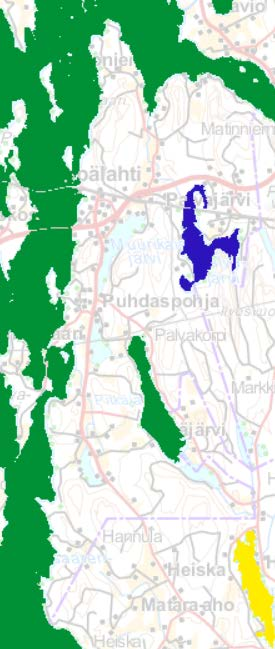 y101 /Leppälahden osayleiskaava/kaavaselostus Ehdotusvaihe 11.10.2016 (13) Kaivoveden I-luokan pohjavesialueen (0918003) kokonaispinta-ala on 2,83 km2 ja muodostumisalueen pinta-ala 0,76 km2.