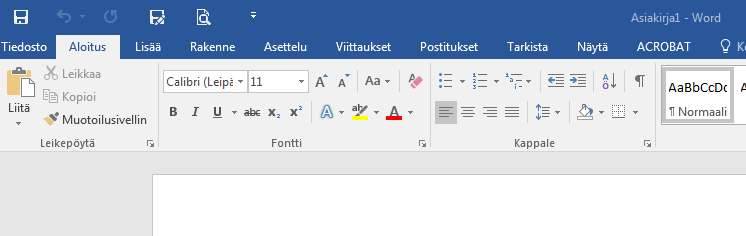 Lähdemuotoisen dokumentin tallennus Pdf muotoon Vain