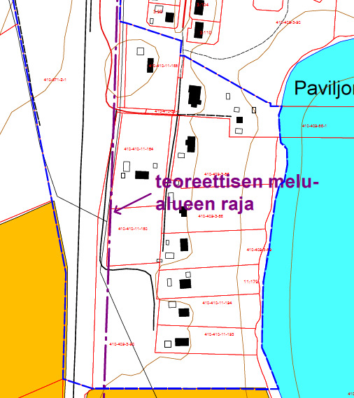 3.3.7 Ympäristönsuojelu ja ympäristöhäiriöt Suunnittelualueelle ympäristöhäiriötä aiheutuu Jyväskylä Äänekoski radan junaliikenteen melu.