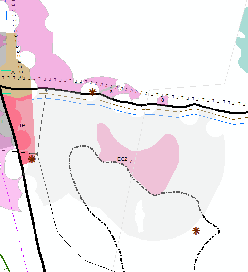 Alue 7, Merikarvia Maakuntakaavassa osoitetun TP-alueen itäpuolella oleva