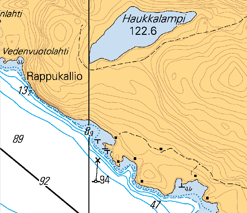 9 P P1 P2 P4 S L4 L L1 L2 Kuva 2. Syvänteen, Lahtilinjan ja Purolinjan mittauspaikat.