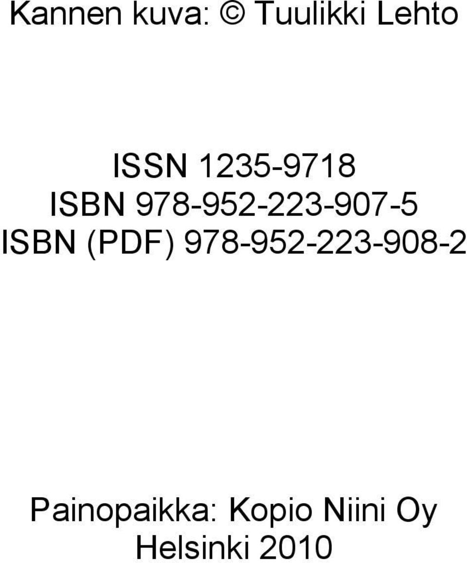 ISBN (PDF) 978-952-223-908-2