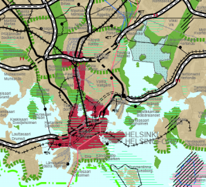 Maakuntakaava Uudenmaan maakuntakaavan tavoitteena on mm. eheä aluerakenne.
