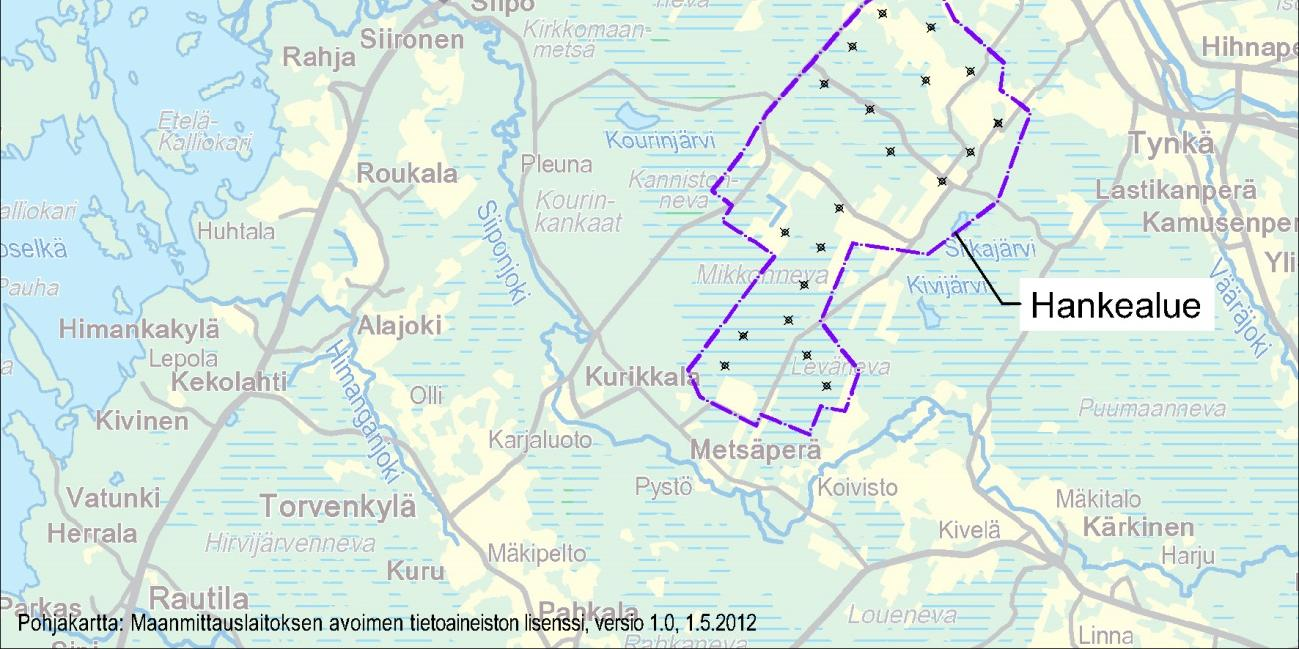 63 Kuva 4-18 Keskimääräinen ajoneuvoliikenne (ajoneuvoa/vrk) kuljetusreitillä vuonna 2013