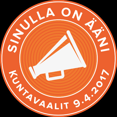 YLEISHALLINTO Kevään kuntavaalit lähestyvät! Sievin kunnanvaltuustoon valitaan 27 valtuutettua. Varsinainen vaalipäivä on sunnuntaina 9.4.2017. Ennakkoäänestys toimitetaan koko Suomessa ke 29.3. ti 4.