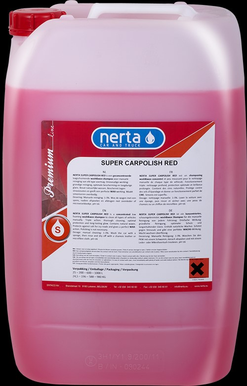 Shampoot Nerta Active Foam Perfumed Neutraali ja raikkaan tuoksuinen shampoo henkilö- ja kuormaautojen pesuun. Voimakkaasti vaahtoava.
