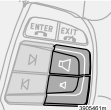 10 Infotainment Puhelintoiminnot (lisävaruste) 10 Äänenvoimakkuus Puhelimen käyttää kuljettajan oven kaiutinta tai keskikaiutinta 1.