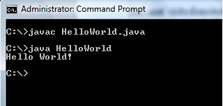 Ensimmäinen Java-ohjelma javac HelloWorld.java Komento javac tulee sanoista Java Compiler (compiler = kääntäjä). Kääntämisen jälkeen hakemistoon ilmestyy HelloWorld.