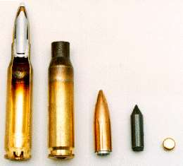 Material and Structure Test structure for ballistic testing against 7.