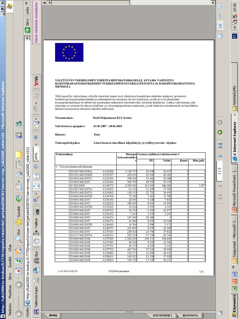 TUKI2000:ssa menojen