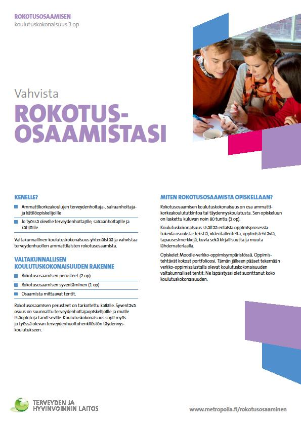 Liite 2 1 (2) Rokotusosaamisen