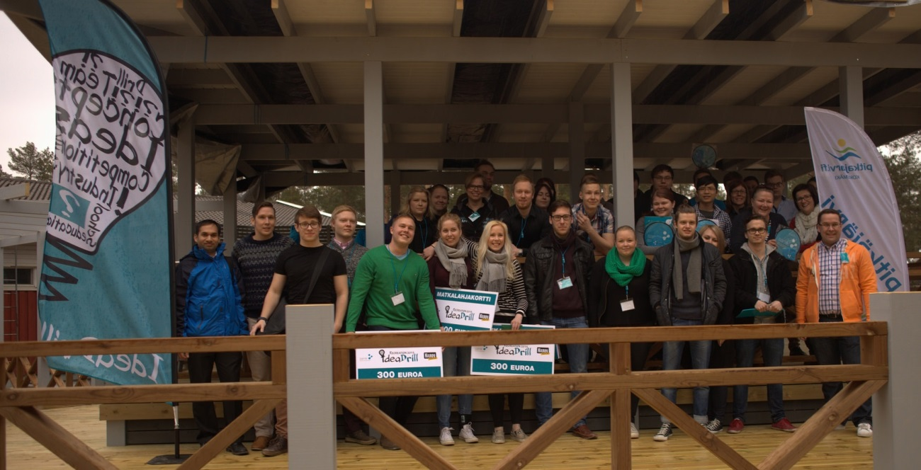 116 Kuvio 15. IdeaDrill Recreation kilpailun osallistujat. IdeaPaja on näistä kolmesta mallista toiseksi kehittynein.