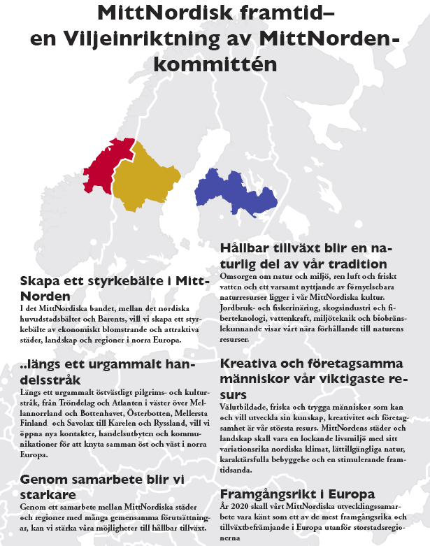 S trategiatyö Työn tavoitteena oli vahvistaa Keskipohjolaa pohjoisen Euroopan kehittämisvyöhykkeenä sekä lisätä itä-länsi suuntaista yhteistyötä.