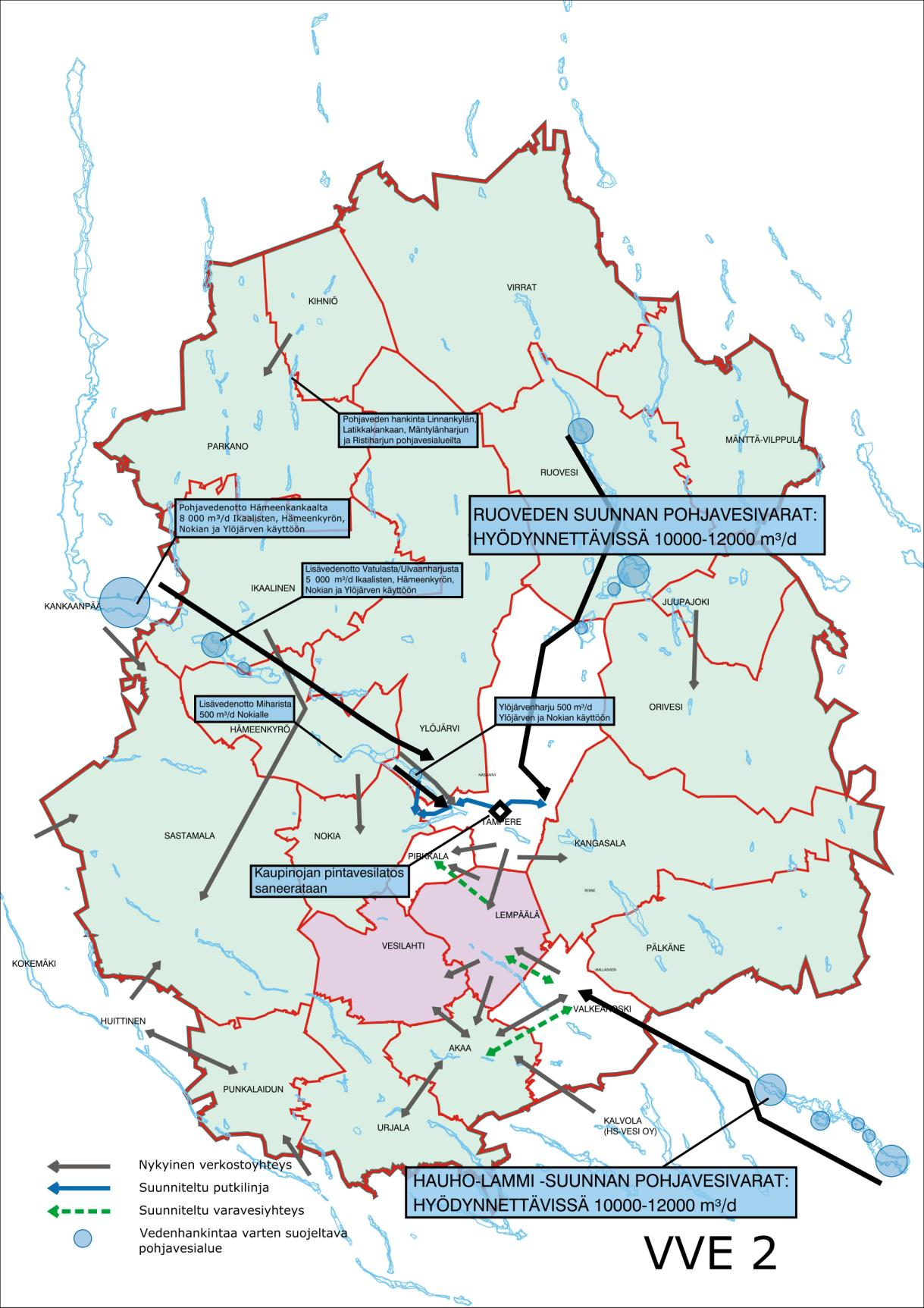 FCG SUUNNITTELU JA TEKNIIKKA OY Raportti, OSA 2 30