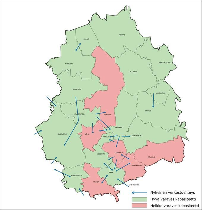 FCG SUUNNITTELU JA TEKNIIKKA OY Raportti, OSA 2 33