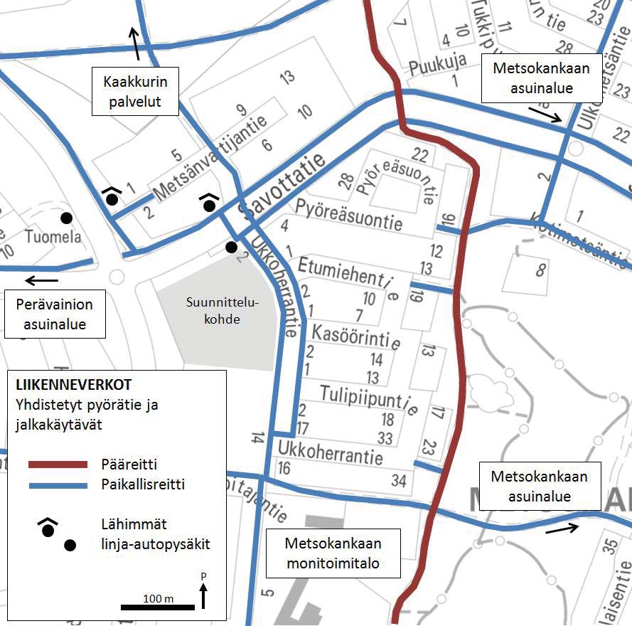 2 tiellä on ajoradan suuntaisia pysäköintitaskuja ajoradan länsireunalla. Pysäköinti on rajoitettu arkisin kello 8 18 4 tuntiin.